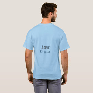 Camiseta con cita estética de sueños perdidos