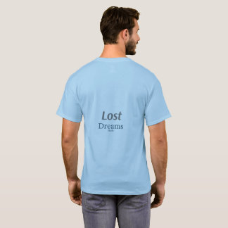 Camiseta con cita estética de sueños perdidos