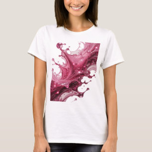 Camiseta con cita FUSIÓN DE COLOR Y LUZ Cool Silve