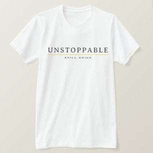 Camiseta con cita minimalista IMPARABLE