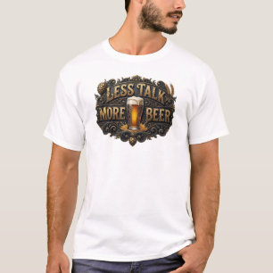 Camiseta con cita Vibrante Naranja MENOS CHARLA MÁ