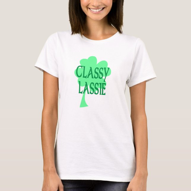 Camiseta con clase del Lassie (Anverso)