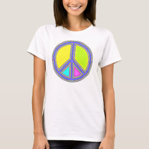 Camiseta Con colores rellenados Firma PEACE 1