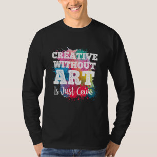 Camiseta Con Creatividad, El Artista De Maestros Ceive