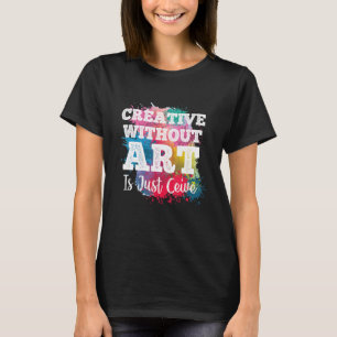 Camiseta Con Creatividad, El Artista De Maestros Ceive