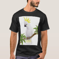 Camiseta con cresta del Cockatoo del azufre