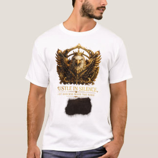 Camiseta con cresta Hustle in Silence