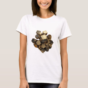 Camiseta con declaración de arte abstracto de plat