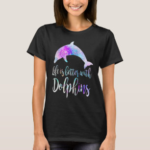 Camiseta Con delfines mujeres Chicas delfín