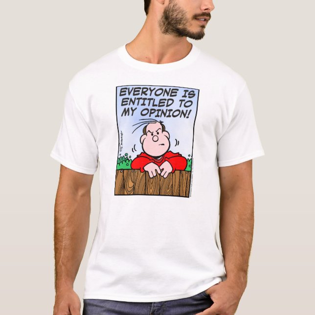 Camiseta Con derecho a mi opinión (Anverso)