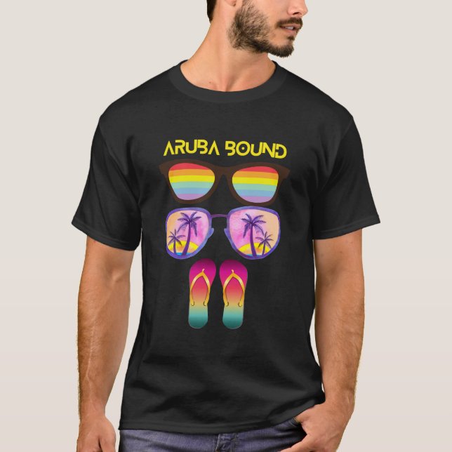 Camiseta con destino a Aruba (Anverso)