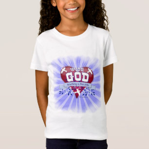 Camiseta Con Dios cualquier cosa es posible