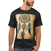 Camiseta con diseño colgante