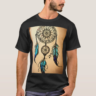 Camiseta con diseño colgante