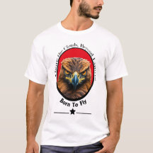 Camiseta con diseño de águila