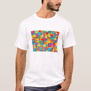 Camiseta con diseño de impresión de pintura artíst