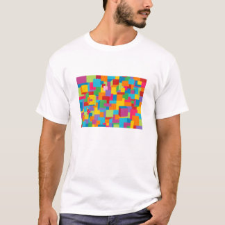 Camiseta con diseño de impresión de pintura artíst