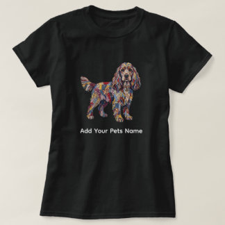 Camiseta con diseño de perro Cocker Spaniel lindo