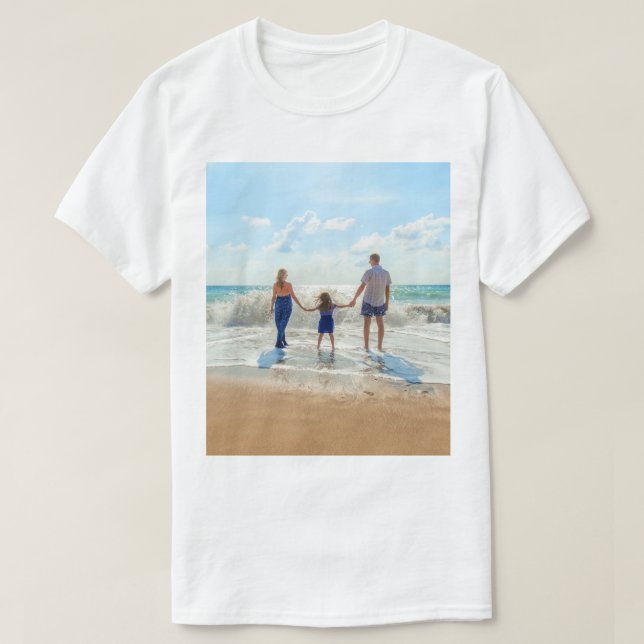 Camiseta con diseño de tu foto (Diseño del anverso)
