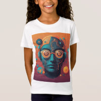 Camiseta Con Diseño Moderno De AI