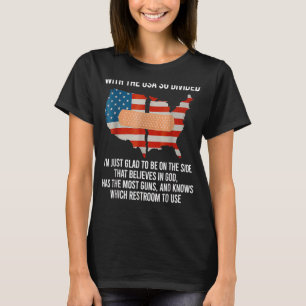 Camiseta Con EEUU tan dividido que me alegra estar en Sid