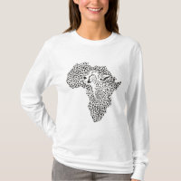 Camiseta con el diseño original de África - Cheet