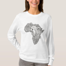 Camiseta con el diseño original de África - Cheet