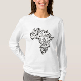 Camiseta con el diseño original de África - Cheet