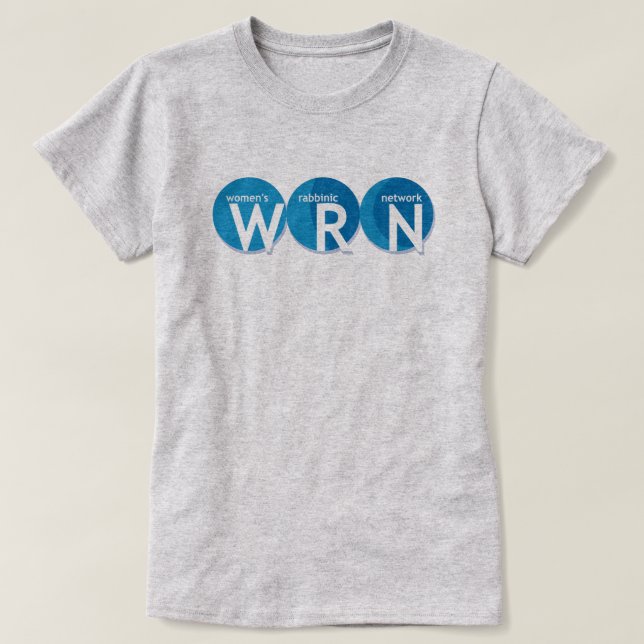 Camiseta con el logo clásico WRN de tres luna (Diseño del anverso)
