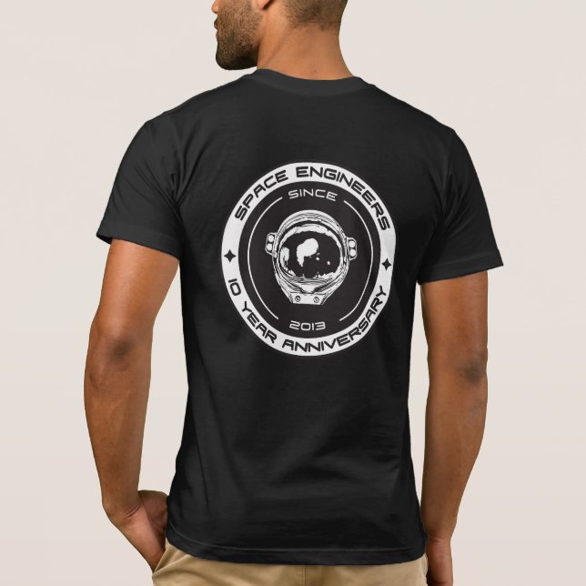 Camiseta con el logo del Aniversario de los Ingeni (Reverso)