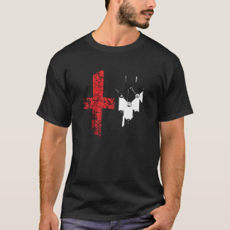 Camiseta con el logotipo Alfa Romeo Grunge