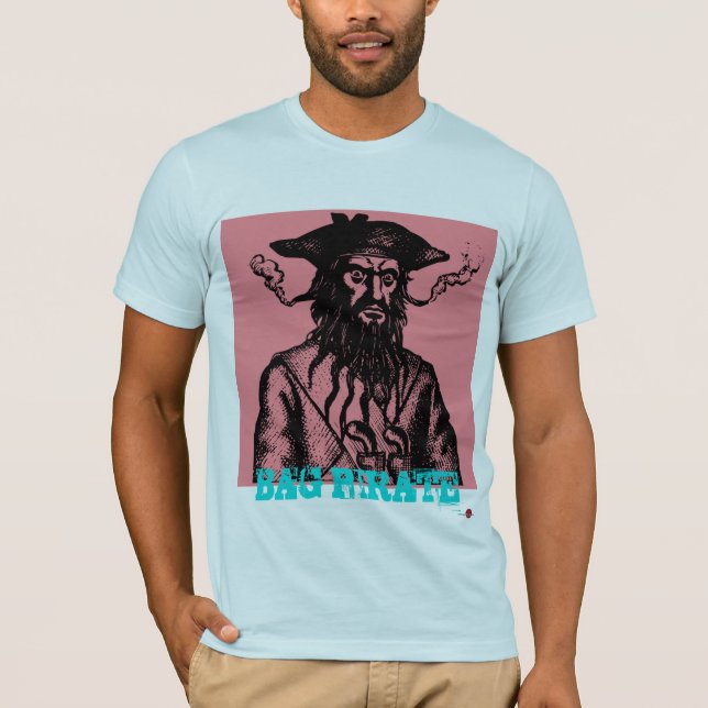 Camiseta con el logotipo "Bag Pirate" (Anverso)