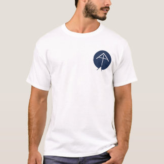 Camiseta con el logotipo blanco de las comunidades