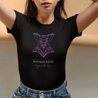 Camiseta con el logotipo boutique de la lencería