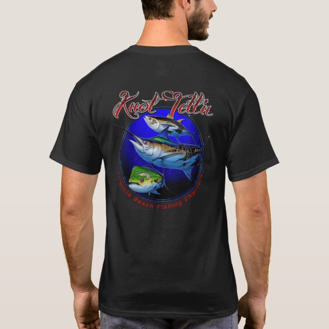 Camiseta con el logotipo de arte de Knot Telln Cha (Reverso)