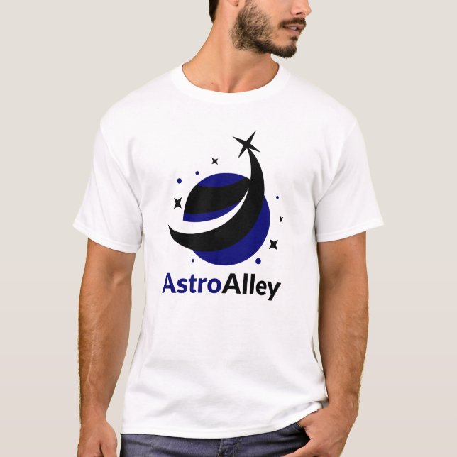 Camiseta con el logotipo de AstroAlley - Donde los (Anverso)