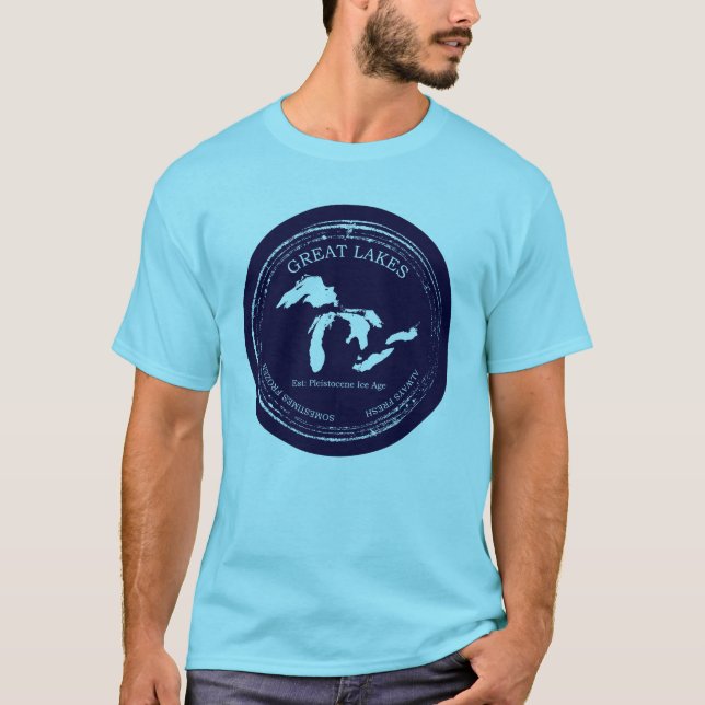 Camiseta con el logotipo de los Grandes Lagos (Anverso)
