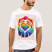 Camiseta con el logotipo del amor
