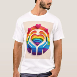 Camiseta con el logotipo del amor