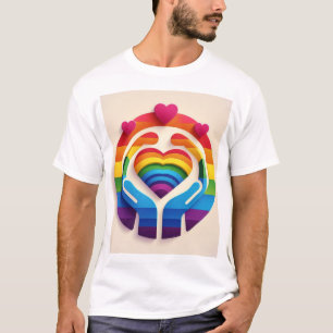 Camiseta con el logotipo del amor