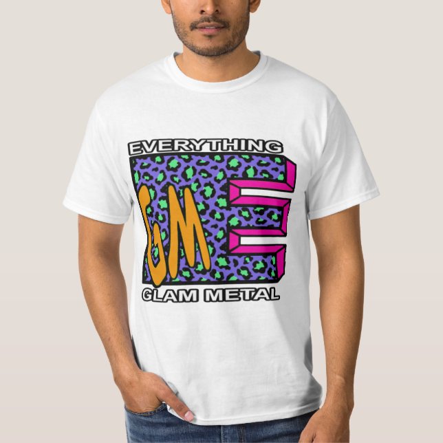 Camiseta con el logotipo del leopardo azul EGM (Anverso)