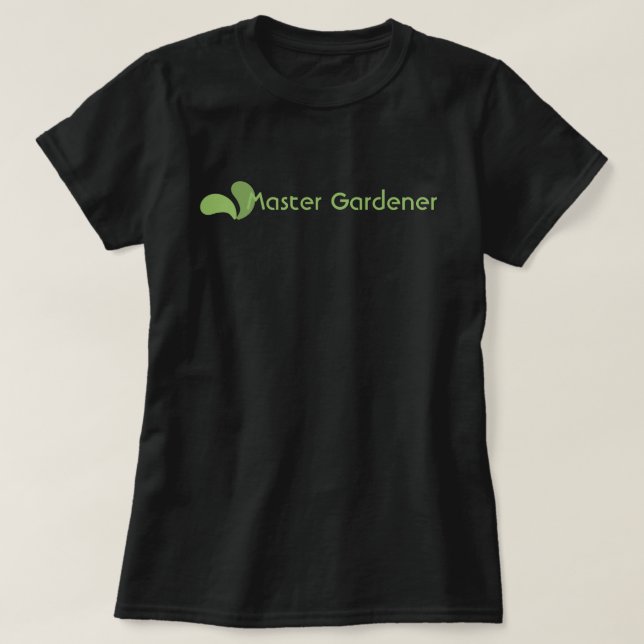 Camiseta con el logotipo Green Eco Master Gardener (Diseño del anverso)
