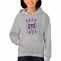 Camiseta con el logotipo púrpura de la mujer RGCA