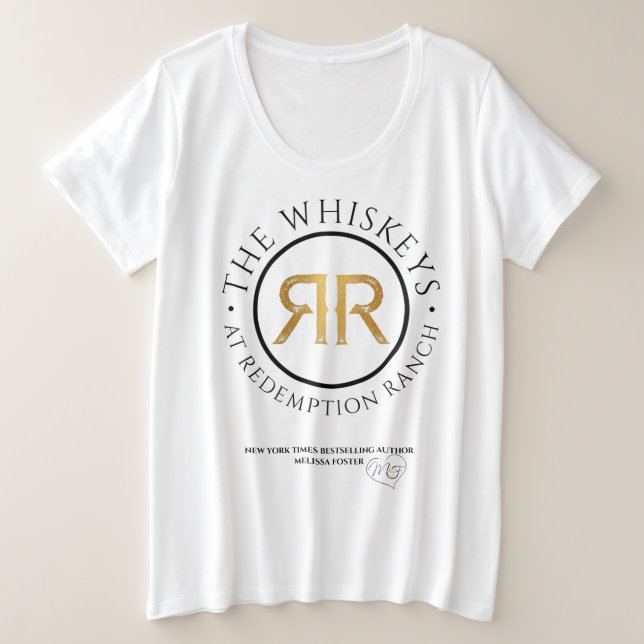 Camiseta con el logotipo Redemption Ranch Whiskeys (Anverso del diseño)