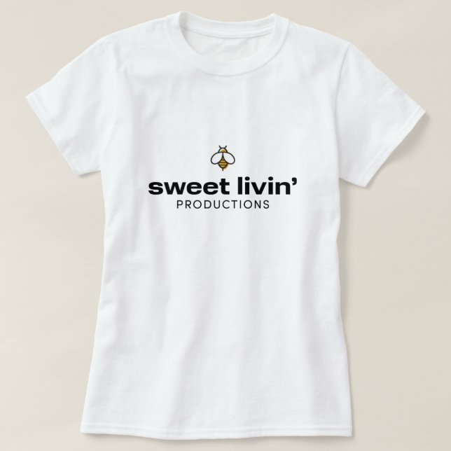 Camiseta con el logotipo Sweet Livin' (Diseño del anverso)