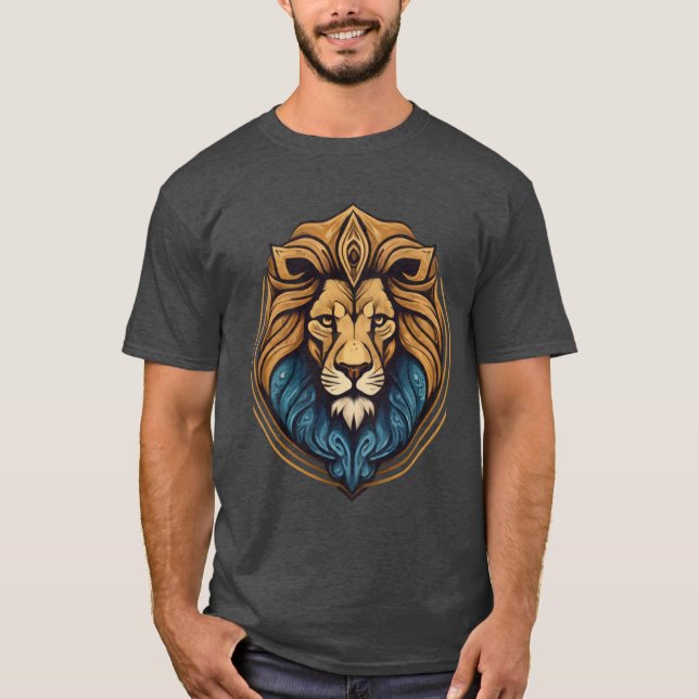 Camiseta con el logotipo tribal de los leones (Anverso)