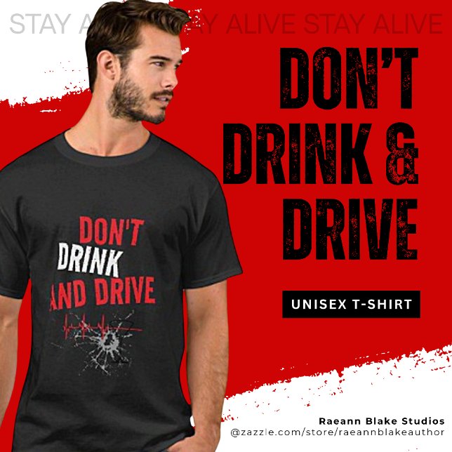 Camiseta con el mensaje No bebas y conduzcas (Subido por el creador)