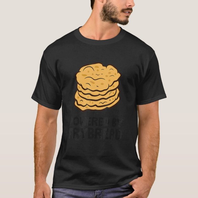 Camiseta Con el poder de Frybread Fry Bread (Anverso)