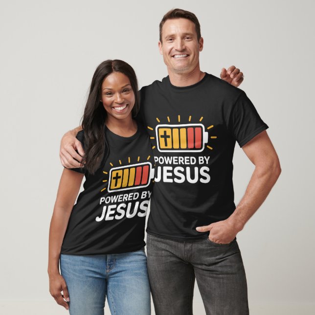 Camiseta con el poder de Jesús (Unisexo)