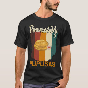 Camiseta Con el Poder de las Pupusas Pupusas Comida Salva